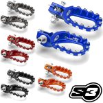 S3 Hard Rock Curve Deep/Low Foot Pegs